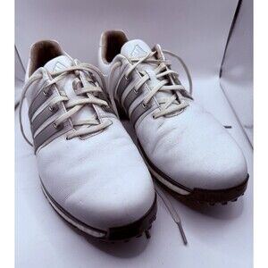 Adidas Tour 360 XT Boost Golf Shoes White / Silver BB7921 Men's Size 12